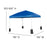 Flash Furniture Harris Canopy Tent/Folding Bench