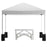 Flash Furniture Harris Canopy Tent/Folding Bench, White - JJ-GZ10PKG103-WH-GG