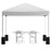 Flash Furniture Otis Canopy Tent /Folding Table, White - JJ-GZ10PKG183Z-WH-GG