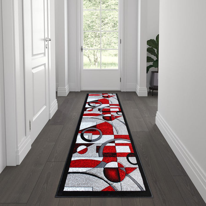 Flash Furniture Elias Abstract Rug