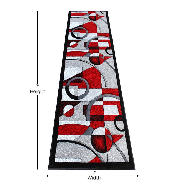 Flash Furniture Elias Abstract Rug