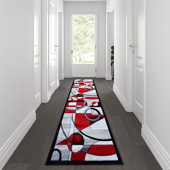 Flash Furniture Elias Abstract Rug