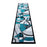 Flash Furniture Elias 3X10 Abstract Rug, Turquoise - KP-RG950-310-TQ-GG