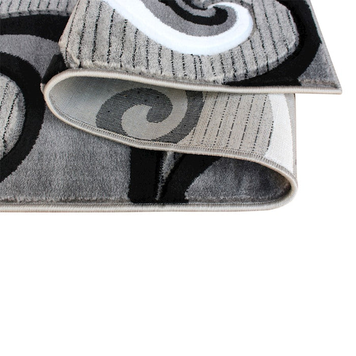 Flash Furniture Athos Abstract Swirl Rug