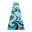 Flash Furniture Athos 3X16 Abstract Rug, Turquoise - KP-RG952-316-TQ-GG