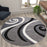 Flash Furniture Athos Abstract Pattern Rug