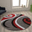 Flash Furniture Athos Abstract Pattern Rug