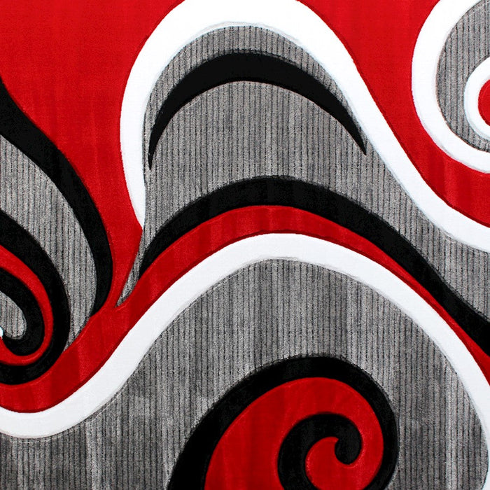 Flash Furniture Athos Abstract Rug