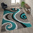 Flash Furniture Athos Abstract Rug