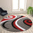 Flash Furniture Athos Abstract Pattern Rug