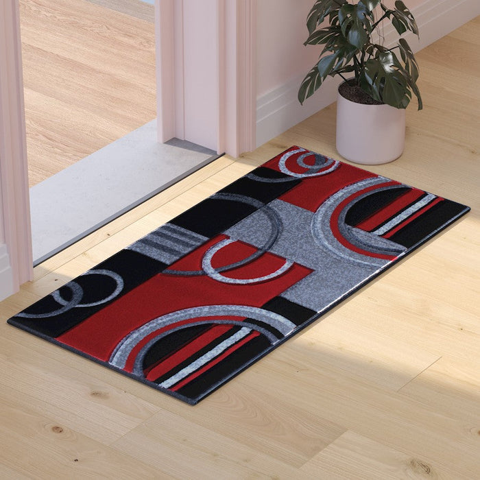 Flash Furniture Audra 2X3 Geometric Rug