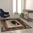 Flash Furniture Ursus Bears Area Rug, Brown