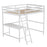 Flash Furniture Riley Full Loft Bed Frame, White - MH-LBD5-WH-F-GG