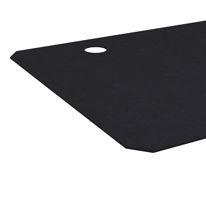 Flash Furniture Fisher Full Desktop Mouse Pad, Black