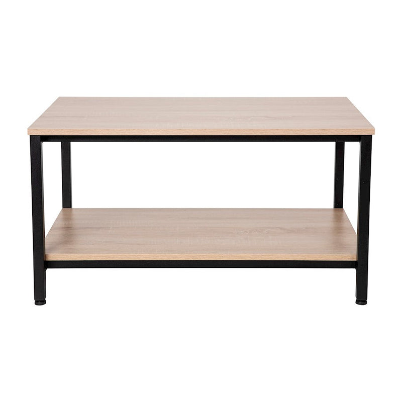 Flash Furniture Emerson 2 Shelf Coffee Table, Driftwood