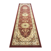 Flash Furniture Mersin 2X7 Persian Area Rug, Burgundy - NR-RG11-27-BU-GG