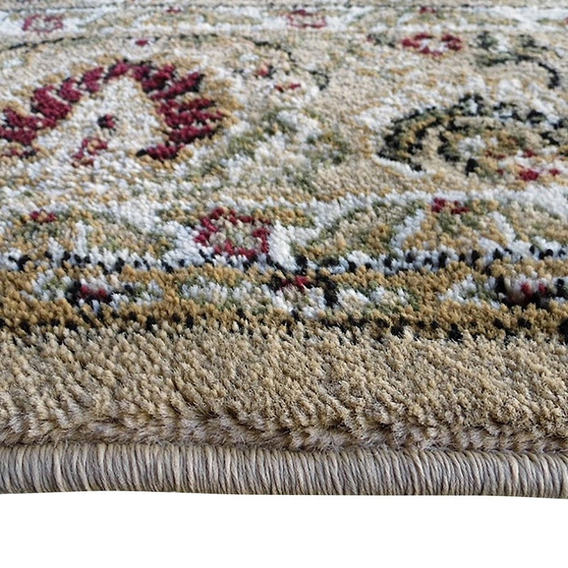 Flash Furniture Mersin 4X4 Persian Octagon Area Rug, Ivory