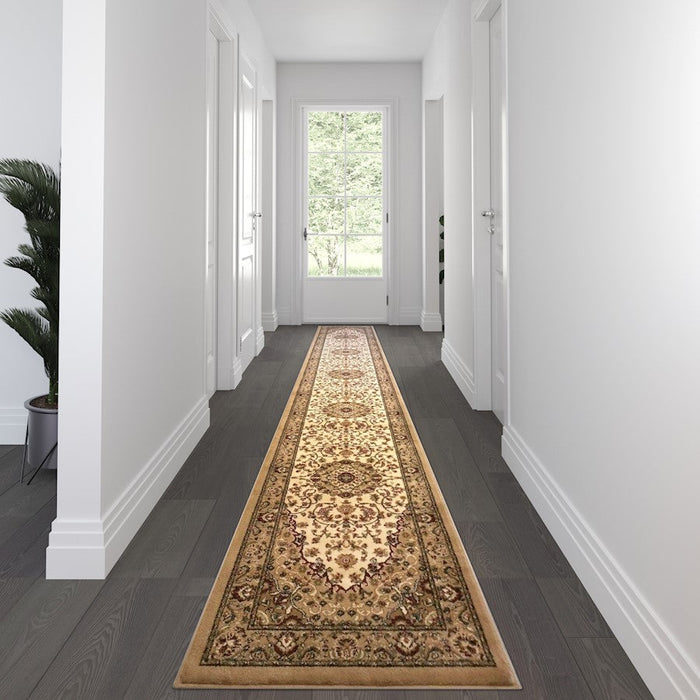 Flash Furniture Mersin Persian Area Rug, Ivory