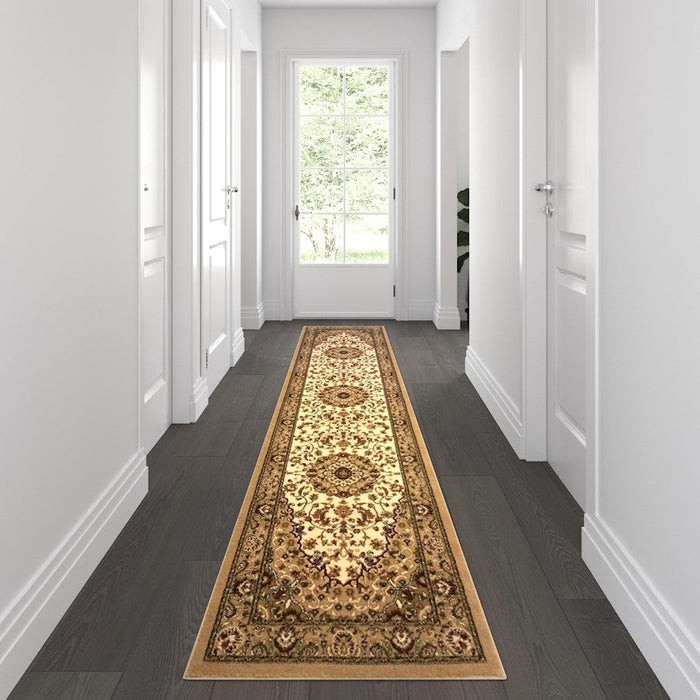 Flash Furniture Mersin Persian Area Rug, Ivory