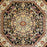 Flash Furniture Mersin 5X5 Persian Octagonarea Area Rug