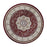 Flash Furniture Portman 5X5 Persian Area Rug, Burgundy - NR-RGB404-55R-BU-GG