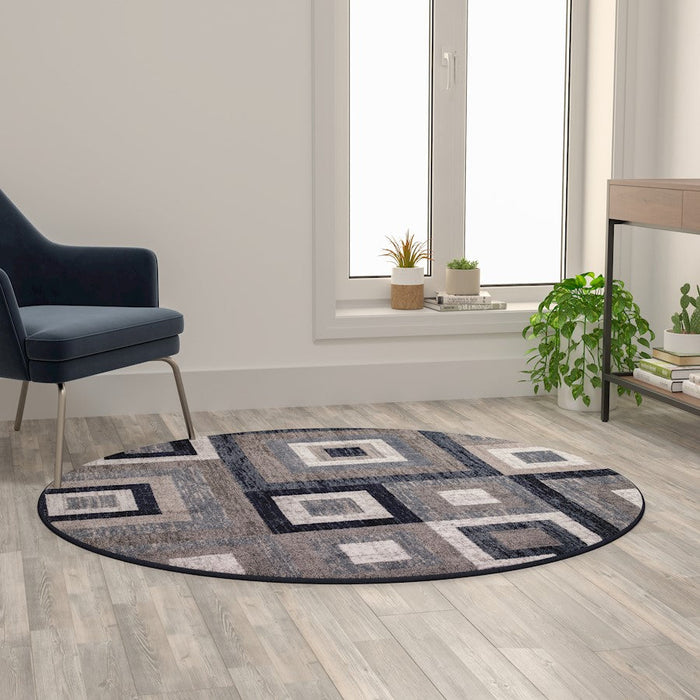 Flash Gideon Geometric Rug