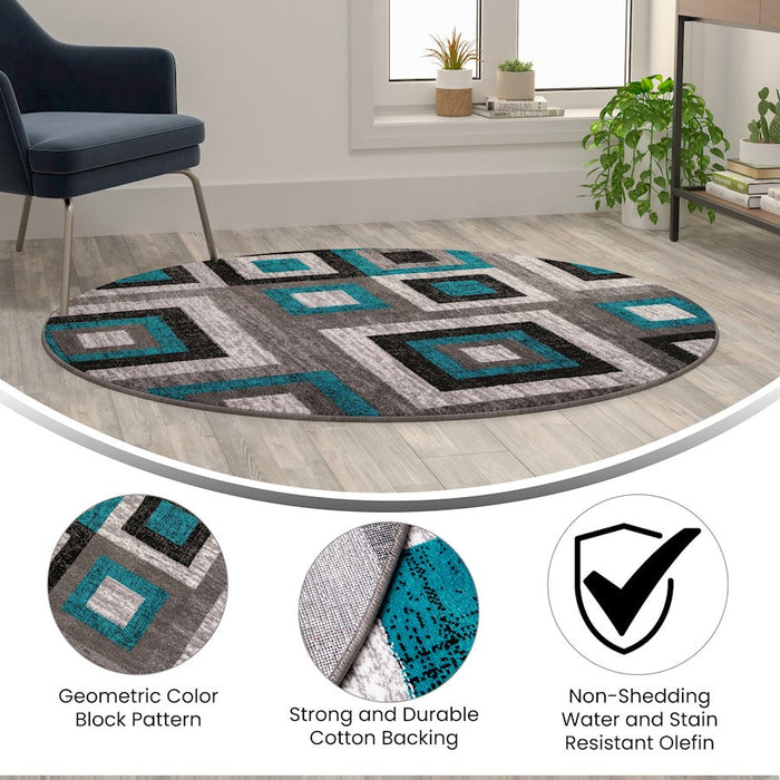 Flash Gideon Geometric Rug