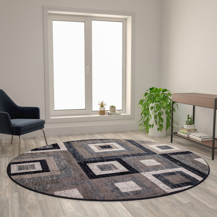 Flash Gideon Geometric Rug