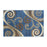 Flash Furniture Valli 2X3 Modern Area Rug, Blue - OKR-RG1100-23-BL-GG