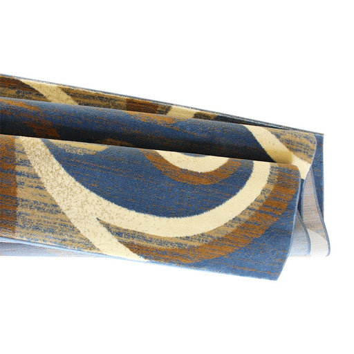 Flash Furniture Valli 5X7 Modern Area Rug, Blue