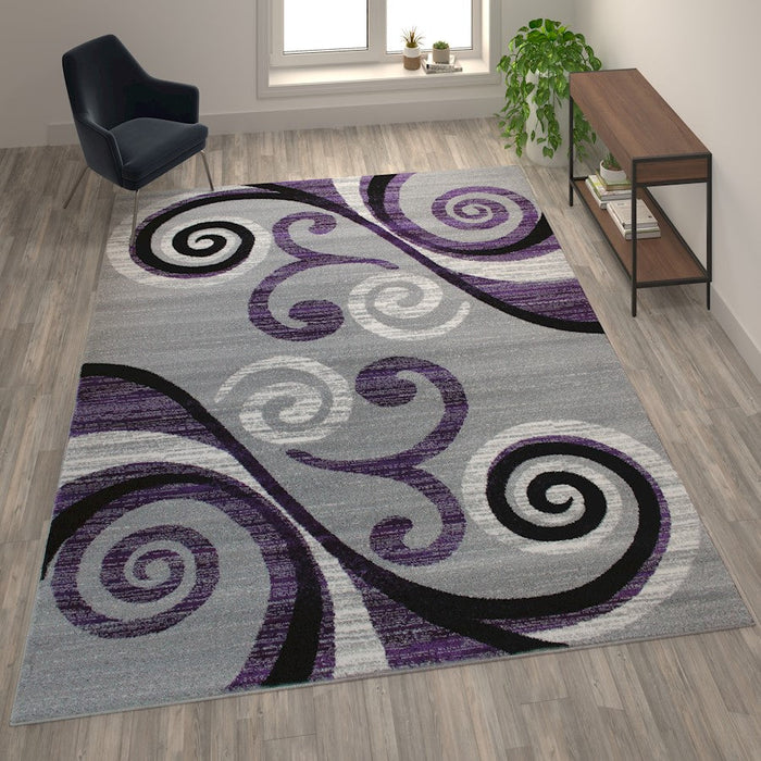 Flash Furniture Valli Modern Area Rug