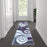 Flash Furniture Cirrus 2X7 Swirl Area Rug