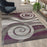 Flash Furniture Cirrus 5X7 Swirl Area Rug