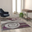 Flash Furniture Cirrus 5X7 Swirl Area Rug