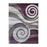 Flash Furniture Cirrus 8X10 Swirl Area Rug, Purple - OKR-RG1103-810-PU-GG