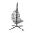 Flash Furniture Cleo Patio Hanging Egg Chair