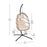 Flash Furniture Cleo Patio Hanging Egg Chair