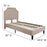 Flash Furniture Brighton Platform Bed Set