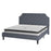 Flash Furniture Brighton King Platform Bed Set, Light Gray - SL-BM10-12-GG