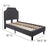 Flash Furniture Brighton Platform Bed Set