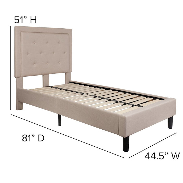 Flash Furniture Roxbury Platform Bed Set