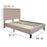 Flash Furniture Roxbury Platform Bed Set