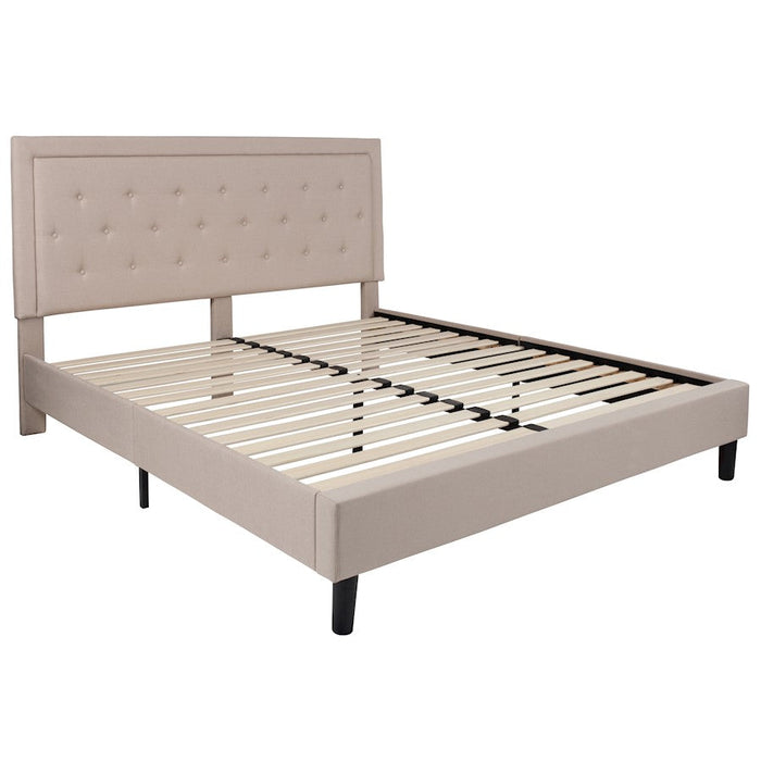 Flash Furniture Roxbury King Platform Bed Set