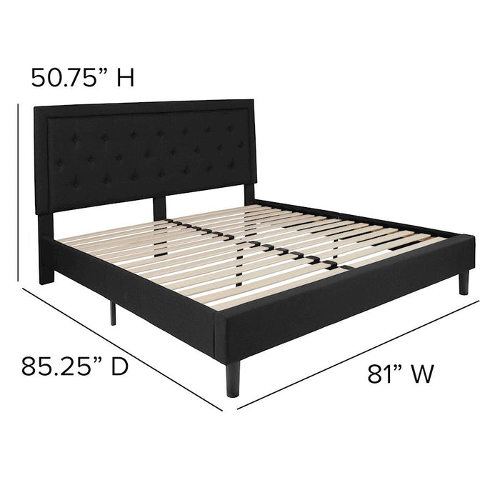 Flash Furniture Roxbury King Platform Bed Set