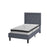 Flash Furniture Roxbury Twin Platform Bed Set, Light Gray - SL-BM10-25-GG