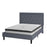 Flash Furniture Roxbury Queen Platform Bed Set, Light Gray - SL-BM10-27-GG