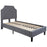 Flash Furniture Brighton Platform Bed Set