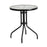 Flash Furniture Brazos 3 Pc Patio, Round Table/2 Chairs