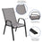 Flash Furniture Brazos 3 Pc Patio, Round Table/2 Chairs