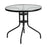 Flash Furniture Brazos 5 Pc Patio, Round Table/4 Chairs